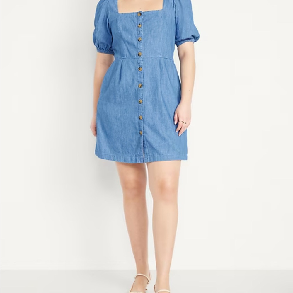 Old Navy Blue Denim Mini Dress